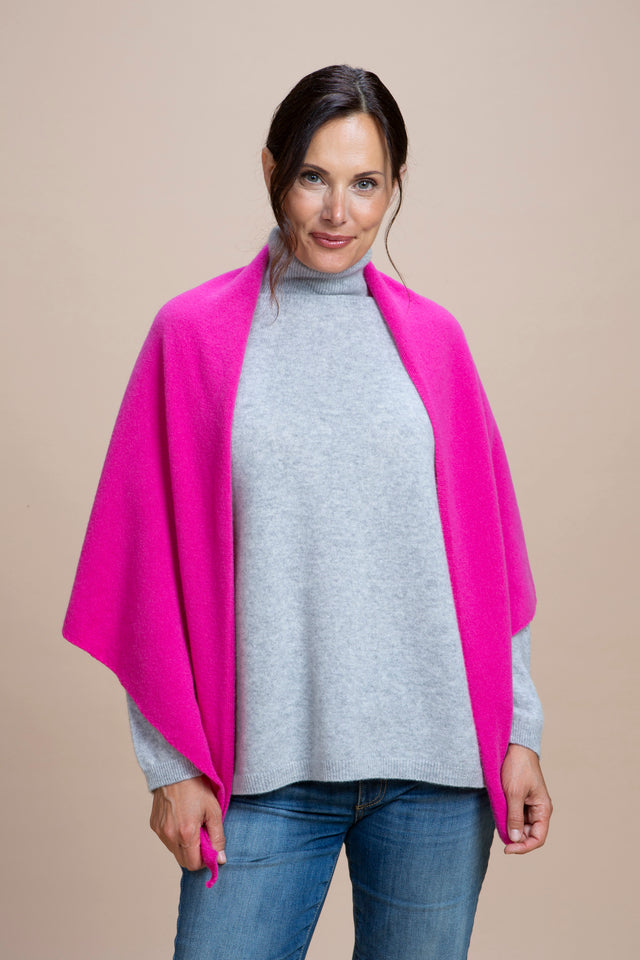 Abetone - Scialle a triangolo 100% Cashmere