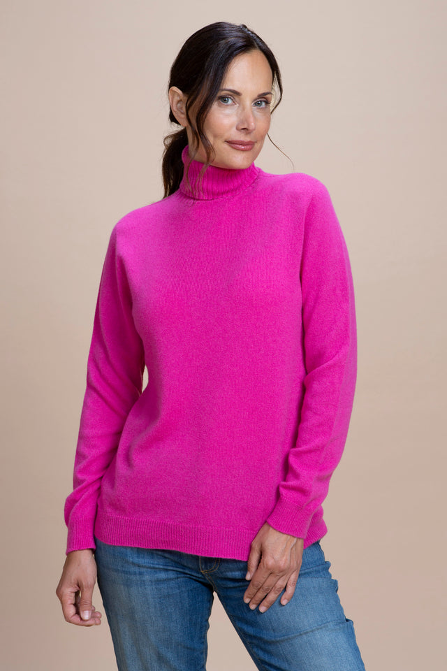 100% Cashmere Turtleneck Sweater