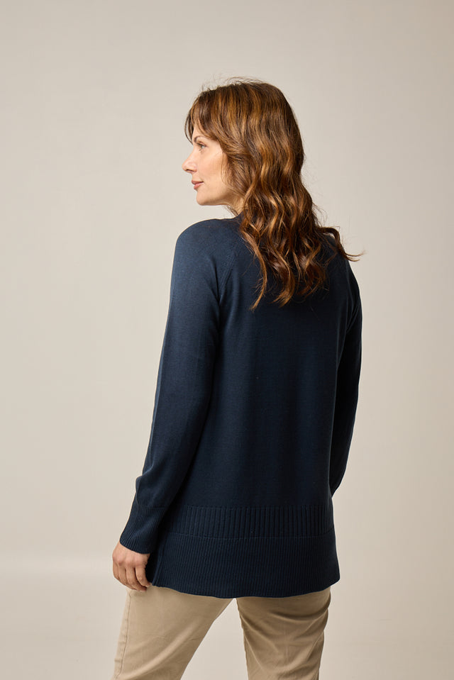 Capraia -100% Silk Long Open Cardigan