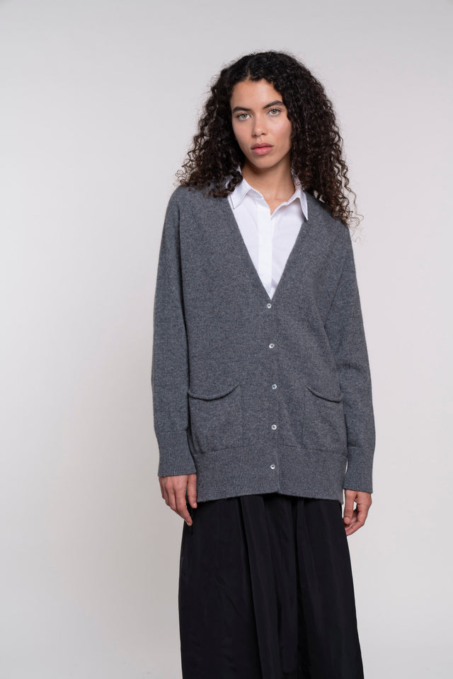 Vipiteno - Cardigan over con tasche