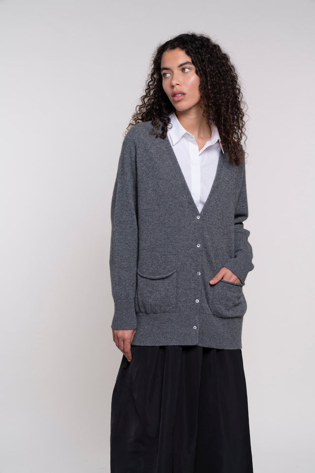 Vipiteno - Cardigan over con tasche