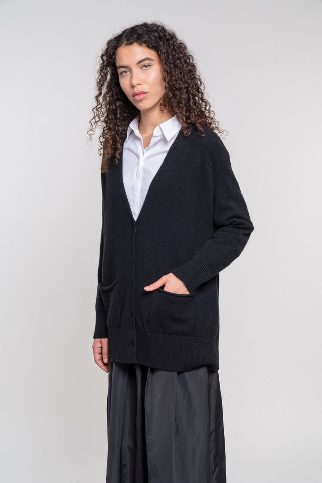 Vipiteno - Cardigan over con tasche