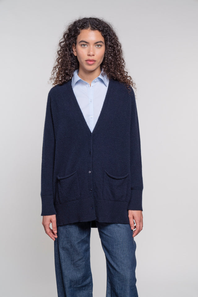 Vipiteno - Cardigan over con tasche