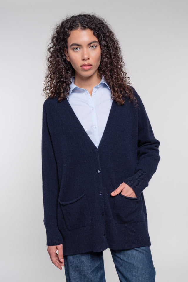 Vipiteno - Cardigan over con tasche