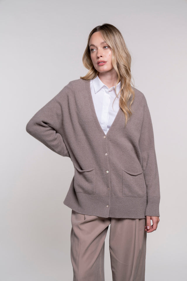 Vipiteno - Cardigan over con tasche