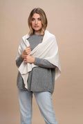 Abetone - Scialle a triangolo 100% Cashmere