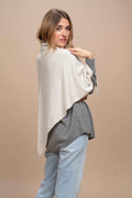 Abetone - Scialle a triangolo 100% Cashmere