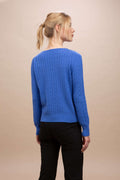 Aida - Maglia con trecce 100% cashmere