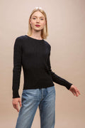 Aida - Maglia con trecce 100% cashmere