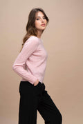 Aida - Maglia con trecce 100% cashmere