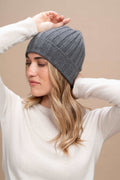 Brunico - Cappellino a coste 100% Cashmere