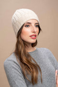 Brunico - Cappellino a coste 100% Cashmere