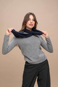 Cervinia - Sciarpa ad anello 100% Cashmere