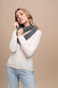 Cervinia - Sciarpa ad anello 100% Cashmere