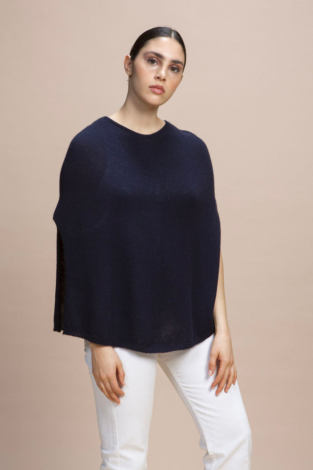 Forte dei Marmi Light - Poncho 100% Cashmere