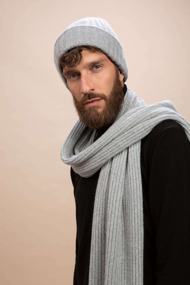 Lancillotto - Cappellino a coste in Cashmere rigenerato