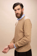 Modigliani - Girocollo a trecce 100% Cashmere