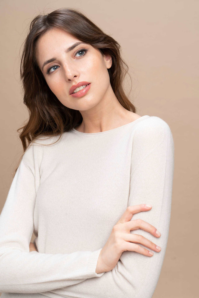 Sanremo: girocollo 100% Cashmere