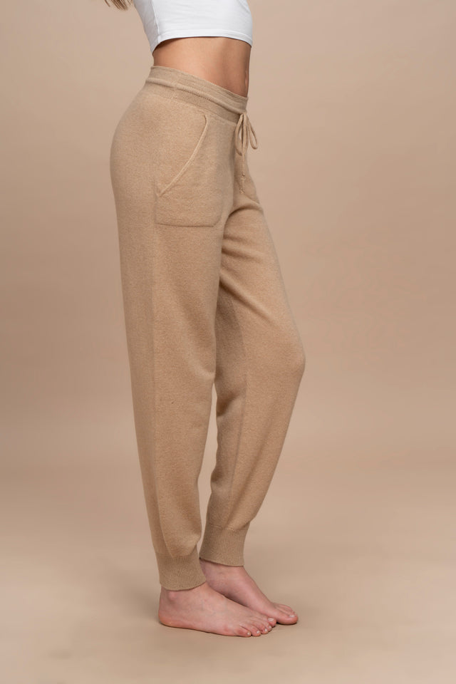 Tellaro - Pantalone con polsino 100% Cashmere